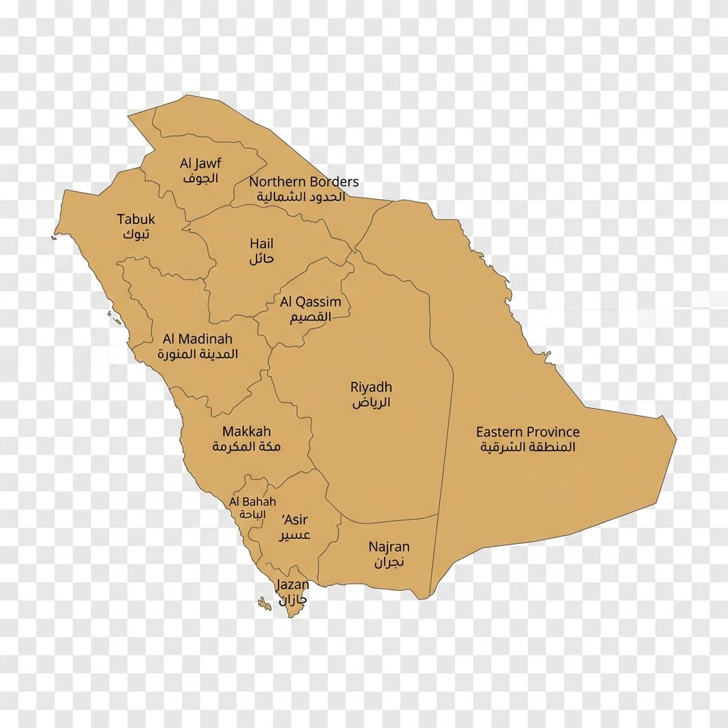 Saudi Arabia Map